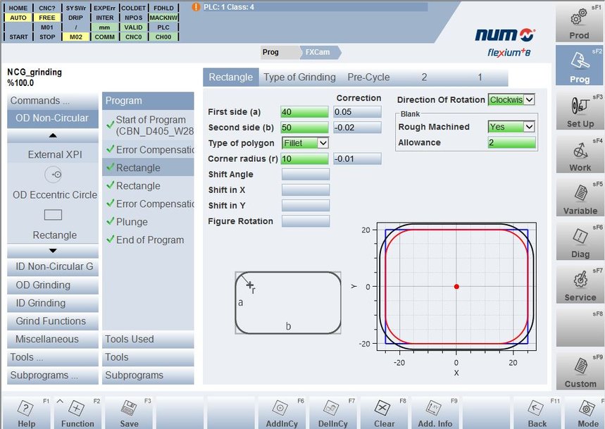 Leading grinding machine manufacturer adopts NUM’s Flexium+ CNC technology